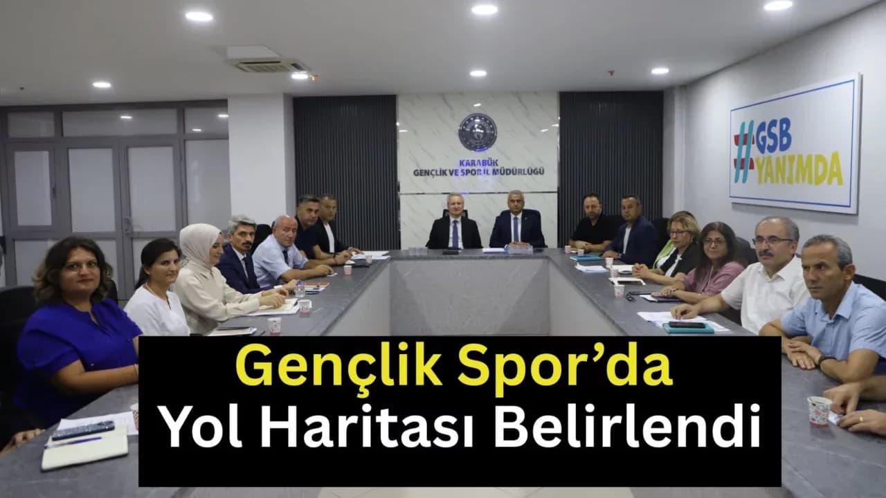 Gençlik ve Spor İl Müdürlüğü'nde Yeni Dönem Değerlendirildi