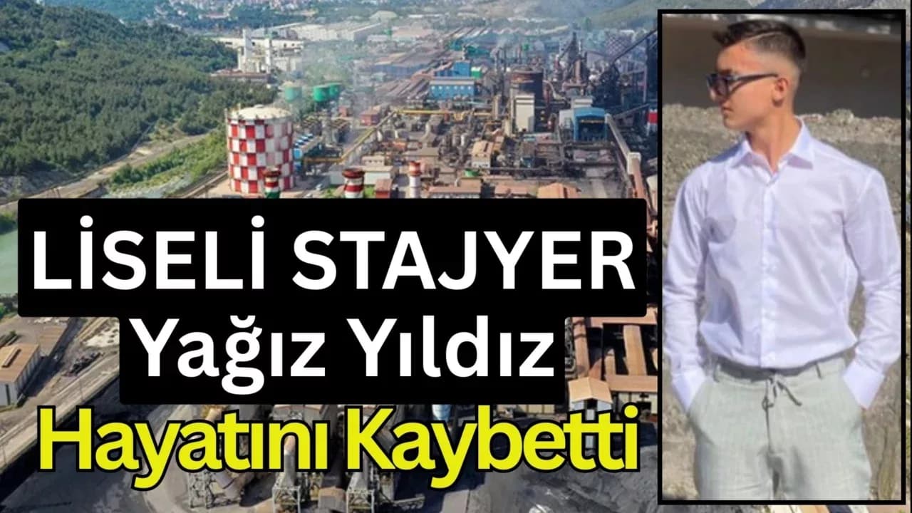 KARDEMİR'de Stajyer Öğrenci İş Kazasında Hayatını Kaybetti