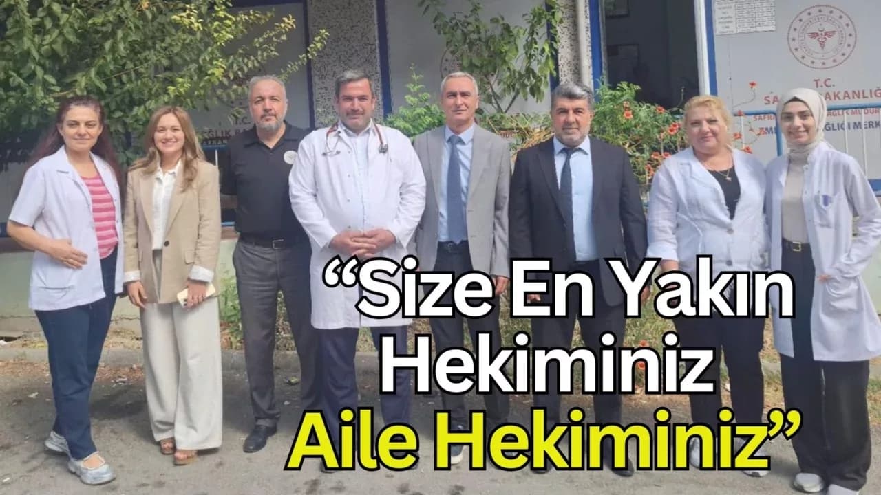 Karabük’te Halk Sağlığı Haftasında Aile Hekimlerine Ziyaret: