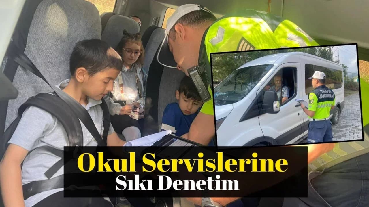 Karabük’te Okul Servislerine Sıkı Denetim