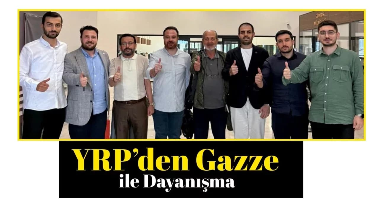 Yeniden Refah Partisi’nden Gazze ile Dayanışma