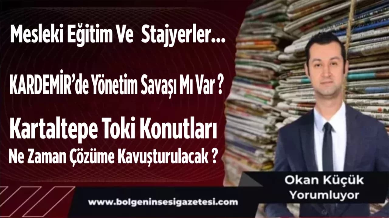 Mesleki Eğitim Ve  Stajyerler…