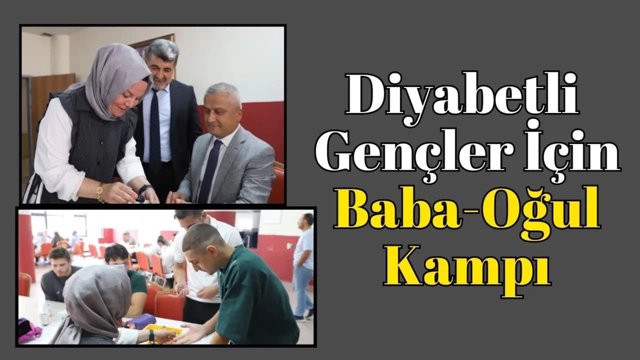 Ovacık’ta "Baba-Oğul Diyabet" Kampı Düzenlendi