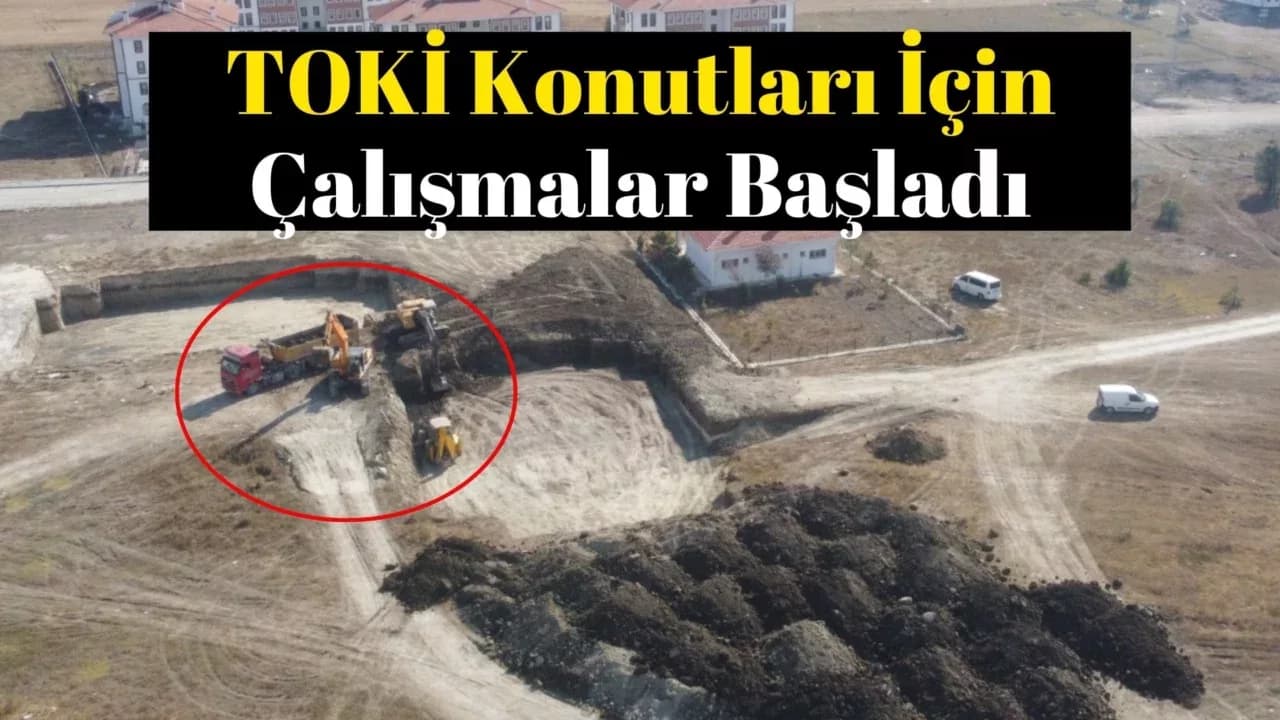Eflani’de 2. Etap TOKİ Konutları İçin Çalışmalar Başladı