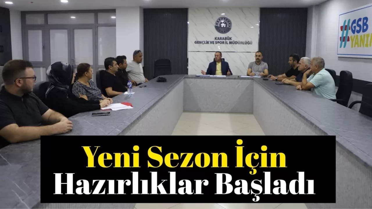 GSİM'de Sezon Öncesi Hazırlıklar İçin Toplantı Yapıldı
