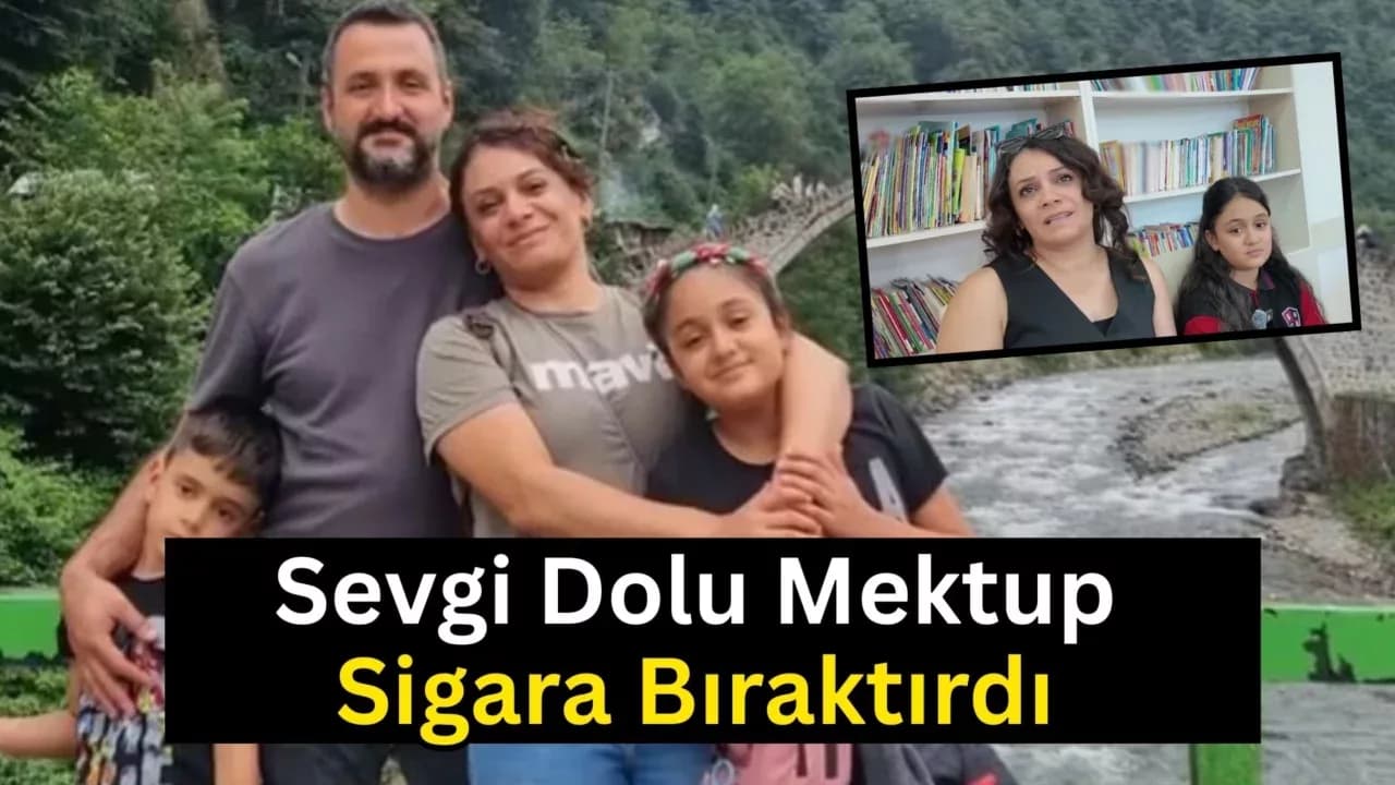 Anne Babasına Yazdığı Mektupla Sigarayı Bıraktırdı
