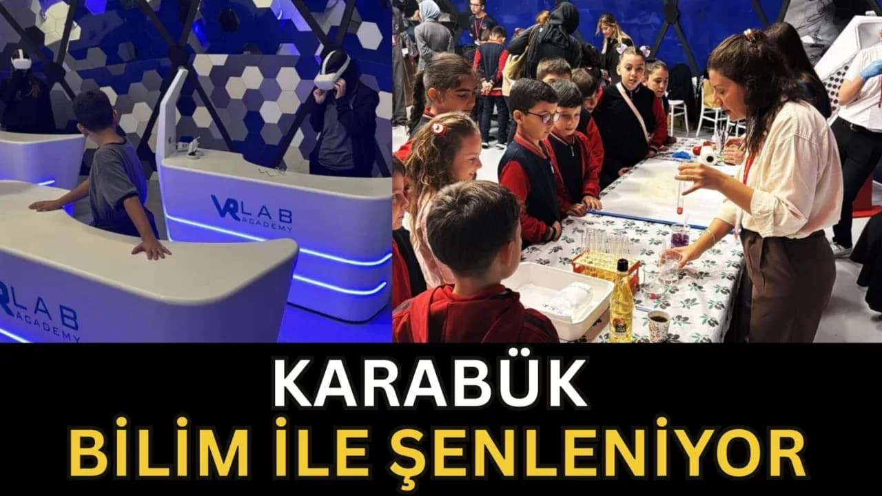 "Karabük Bilim ile Şenleniyor" Etkinliği Başladı