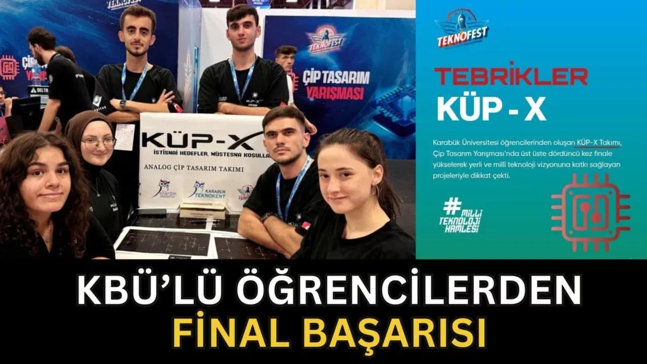 Karabük Üniversitesi Öğrencilerinden Çip Tasarımında Dördüncü Final Başarısı