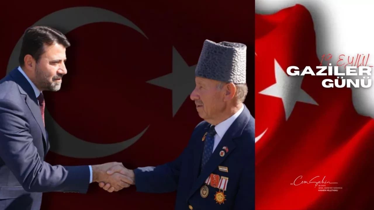 Milletvekili Şahin’den 19 Eylül Gaziler Günü Mesajı
