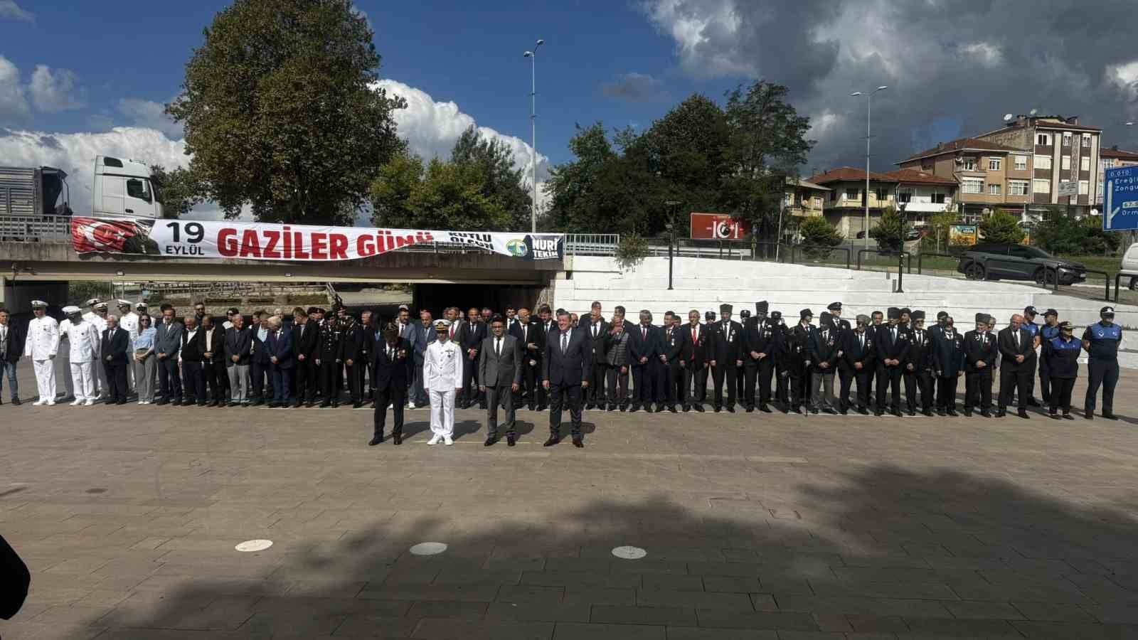 Alaplı’da Gaziler Günü kutlandı