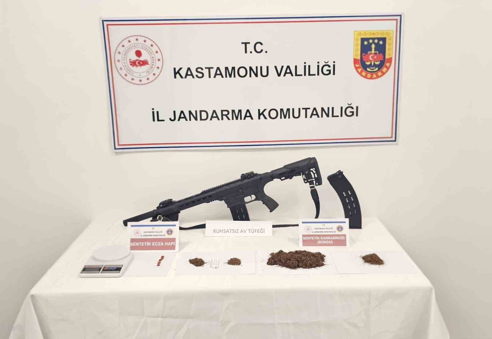 Kastamonu’da uyuşturucu operasyonu: 5 tutuklama