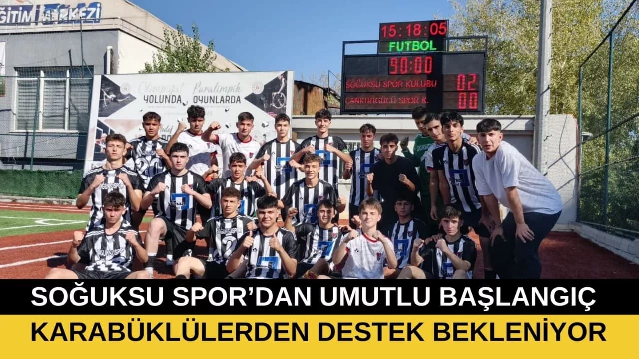 SOĞUKSU SPOR’DAN UMUTLU BAŞLANGIÇ