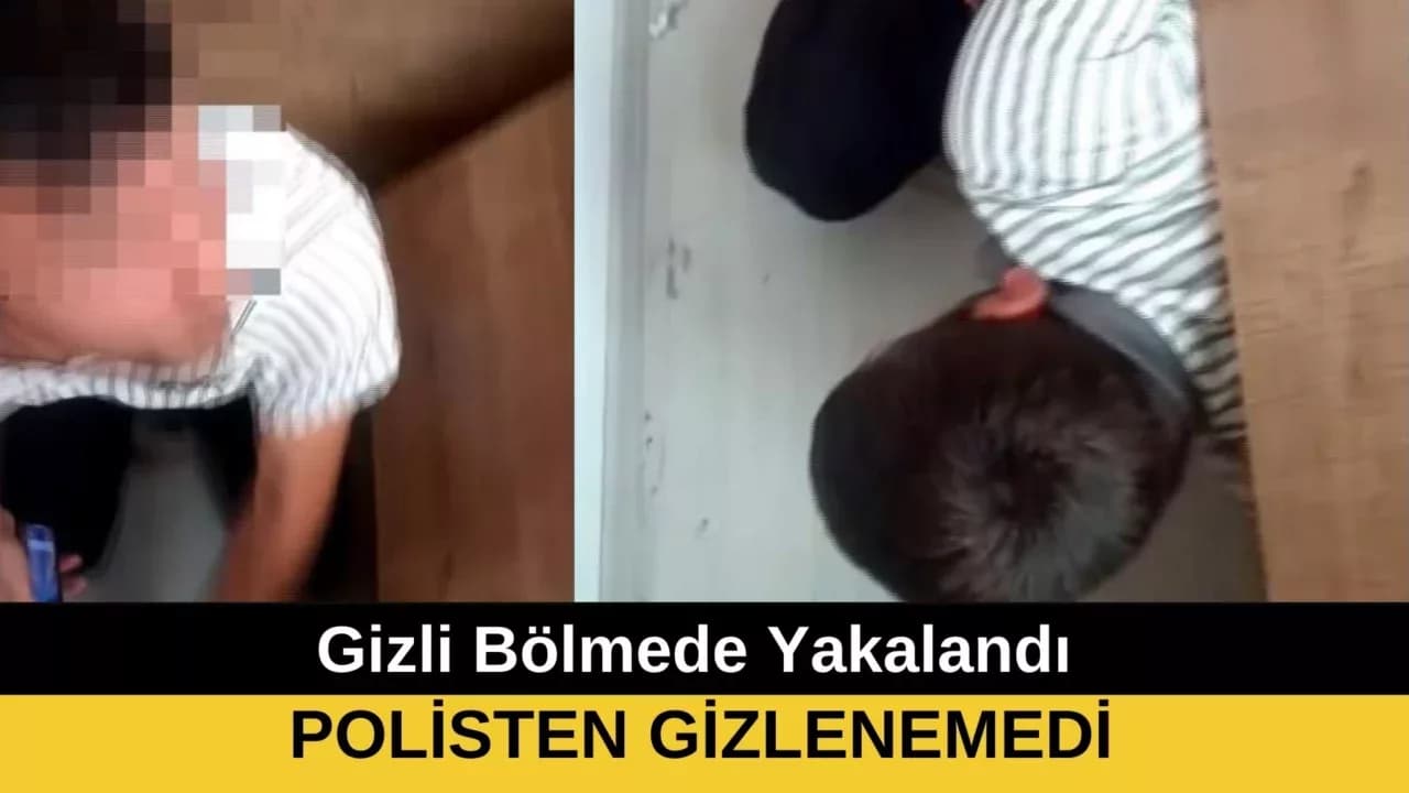 Karabük'te Gizli Bölmede Yakalanan Hükümlü Tutuklandı