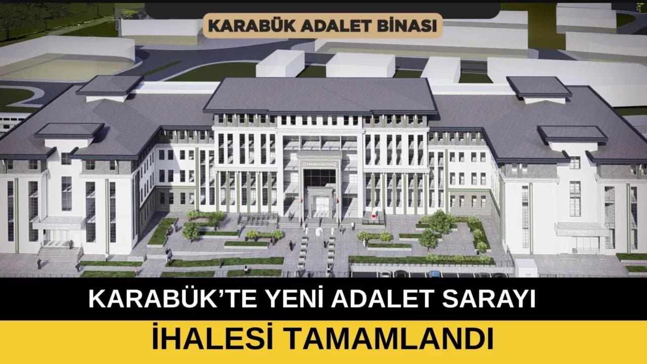 Adalet Sarayı İhalesi 634 Milyon TL'ye Tamamlandı