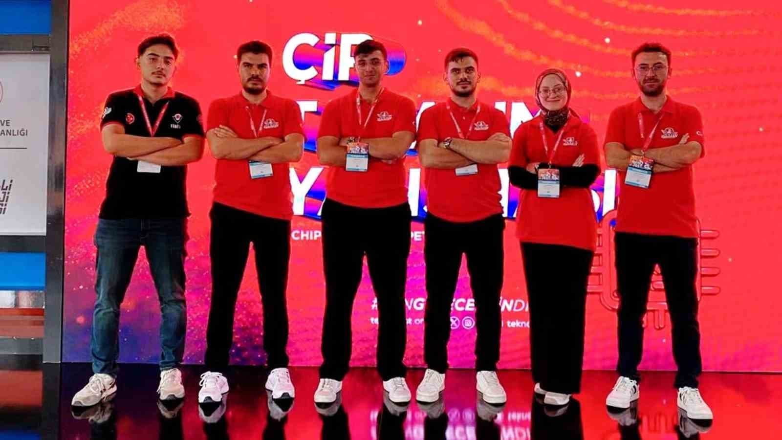 KBÜ’lü KÜP-X Takımı Türkiye 5’incisi oldu