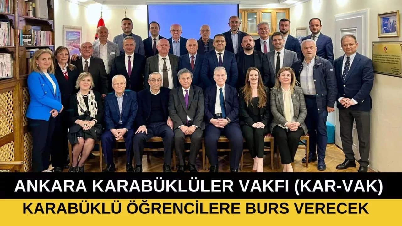 KAR-VAK, Karabüklü Öğrencilere Burs  Verecek
