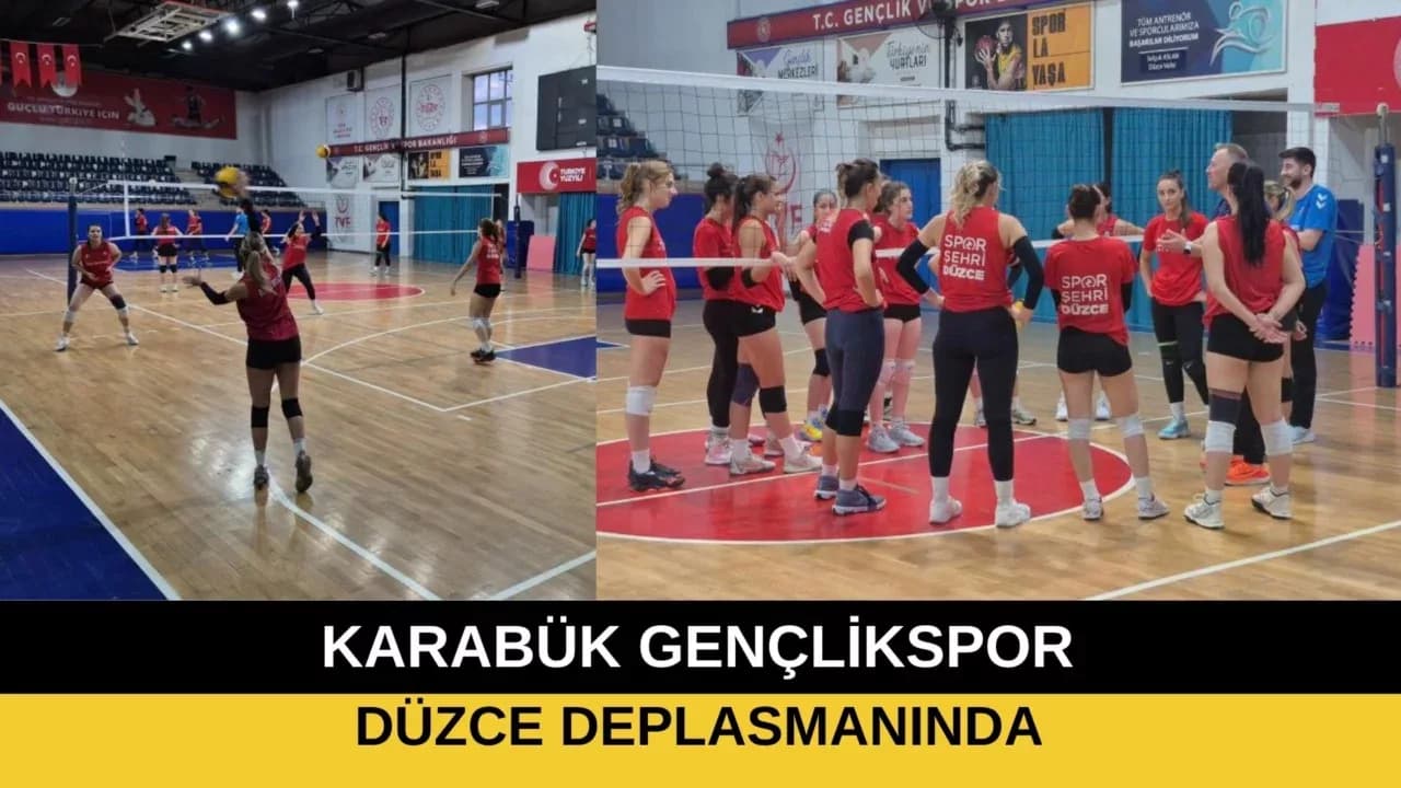 KARABÜK GENÇLİKSPOR DÜZCE DEPLASMANINDA