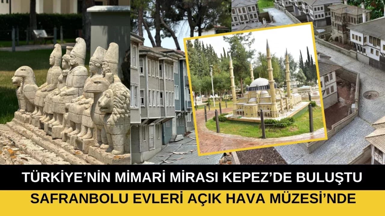 Türkiye'nin 81 ilindeki mimari eserler minyatürleriyle sergileniyor