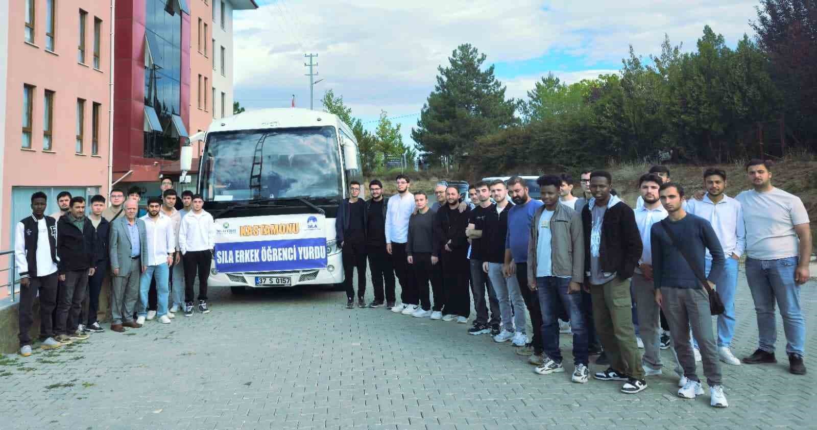 Üniversite öğrencileri Kastamonu’yu gezdi
