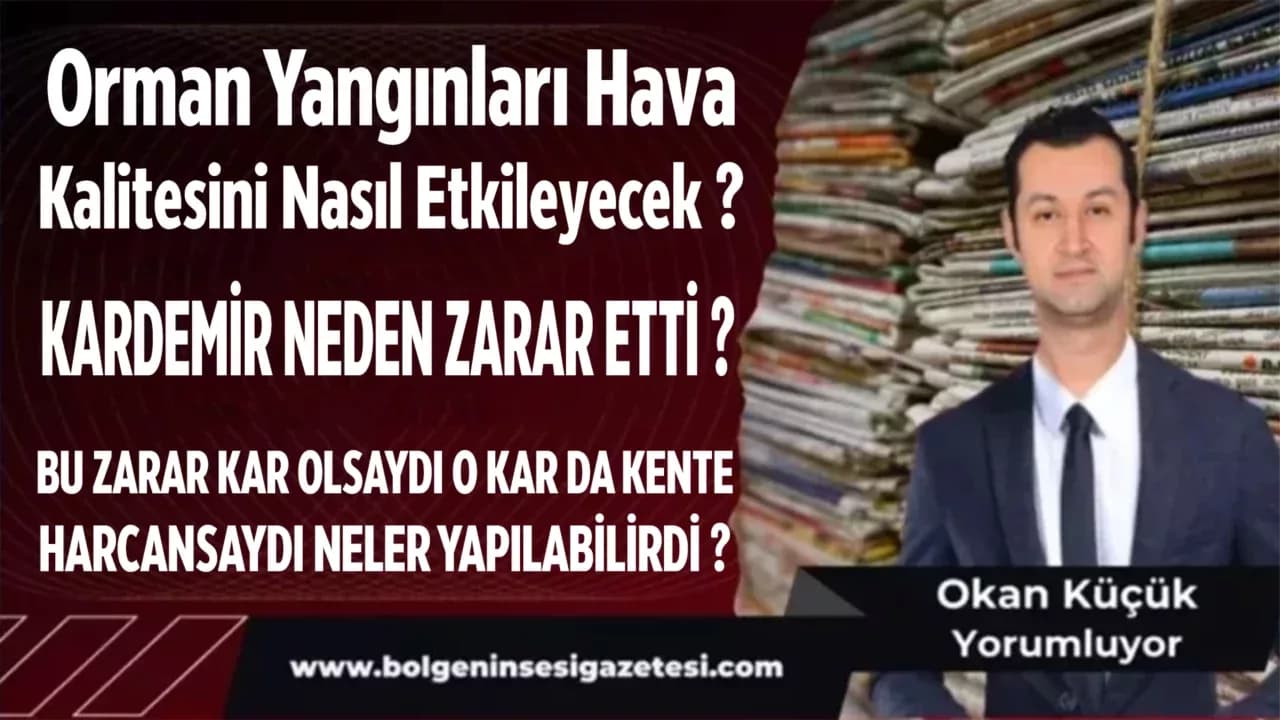 Orman Yangınları Hava Kalitesini Nasıl Etkileyecek ?