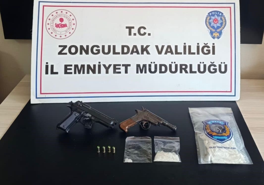 Zonguldak’ta uyuşturucu operasyonunda 1 kişi tutuklandı