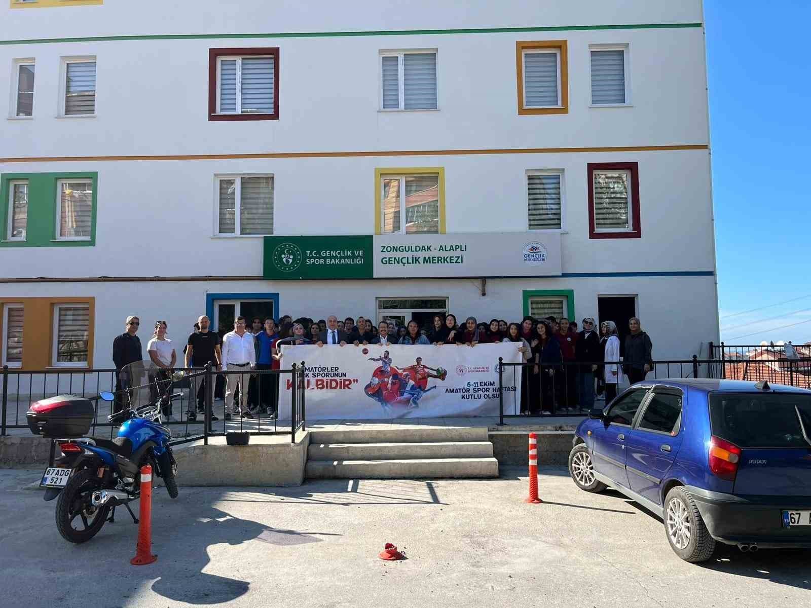 Alaplı’da Amatör Spor Haftası coşkusu