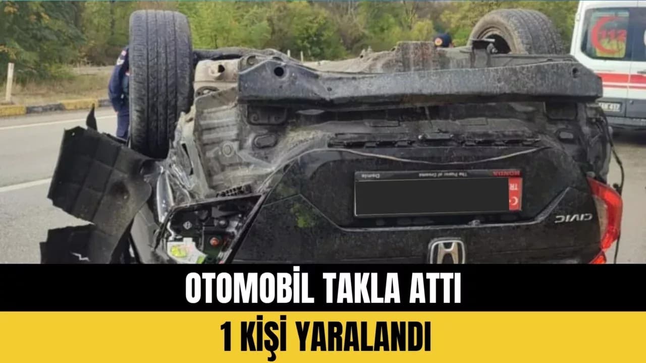 Karabük-Gerede Karayolunda Kaza: 1 Kişi Yaralandı