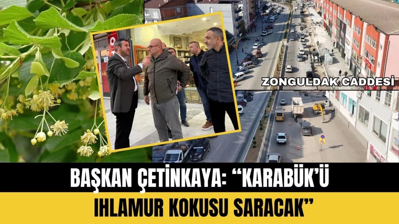 Başkan Çetinkaya Zonguldak Caddesi’nde İncelemelerde Bulundu