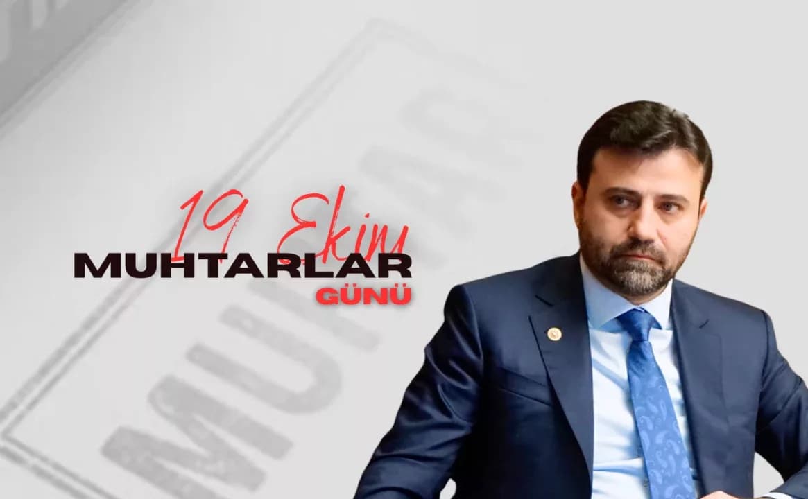 Milletvekili Şahin’den 19 Ekim Muhtarlar Günü Mesajı