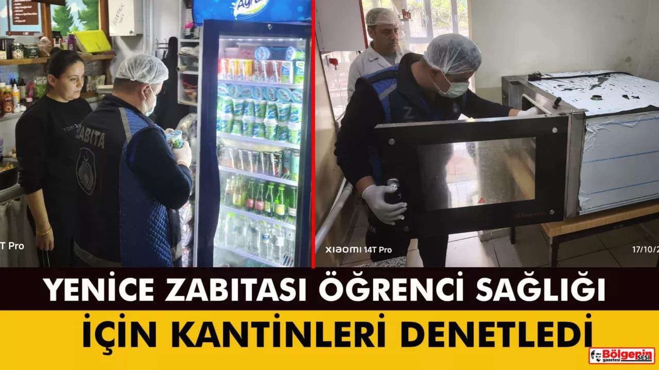 Yenice’de Okul Kantinlerine Sıkı Denetim