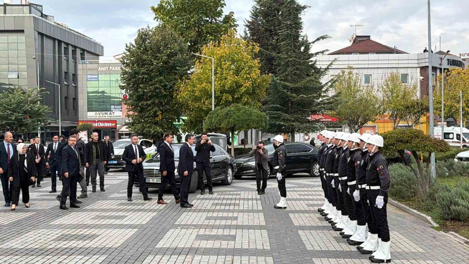 Cumhurbaşkanı Yardımcısı Yılmaz Düzce’de