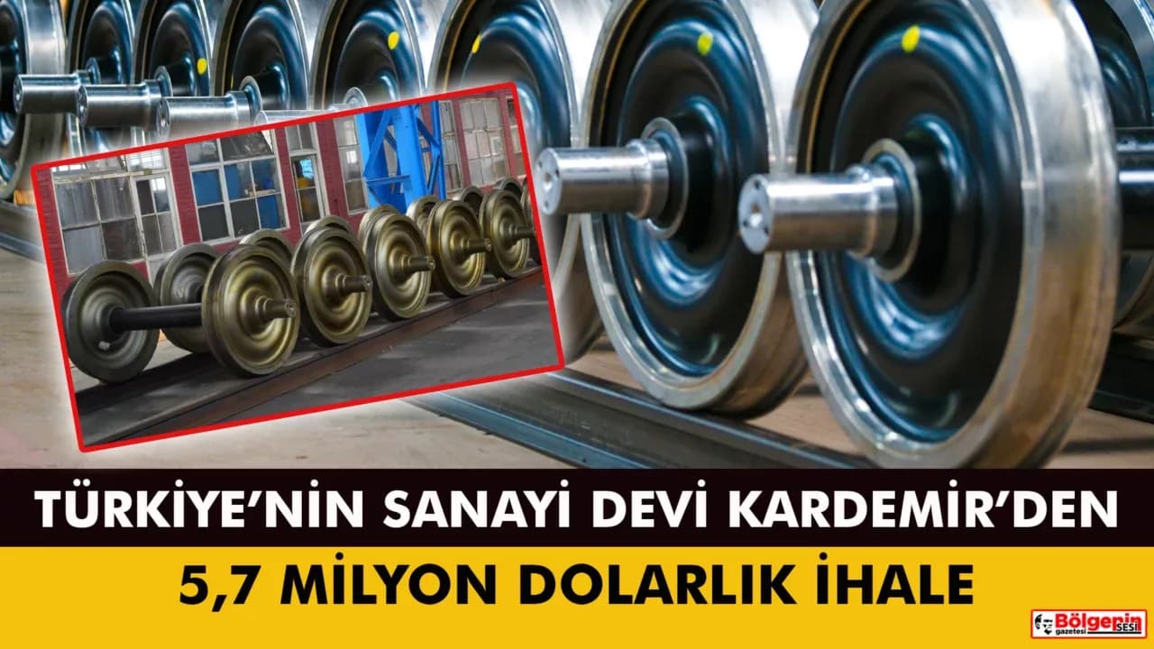 Karabük Demir Yolunda Yerli Üretim Güçleniyor