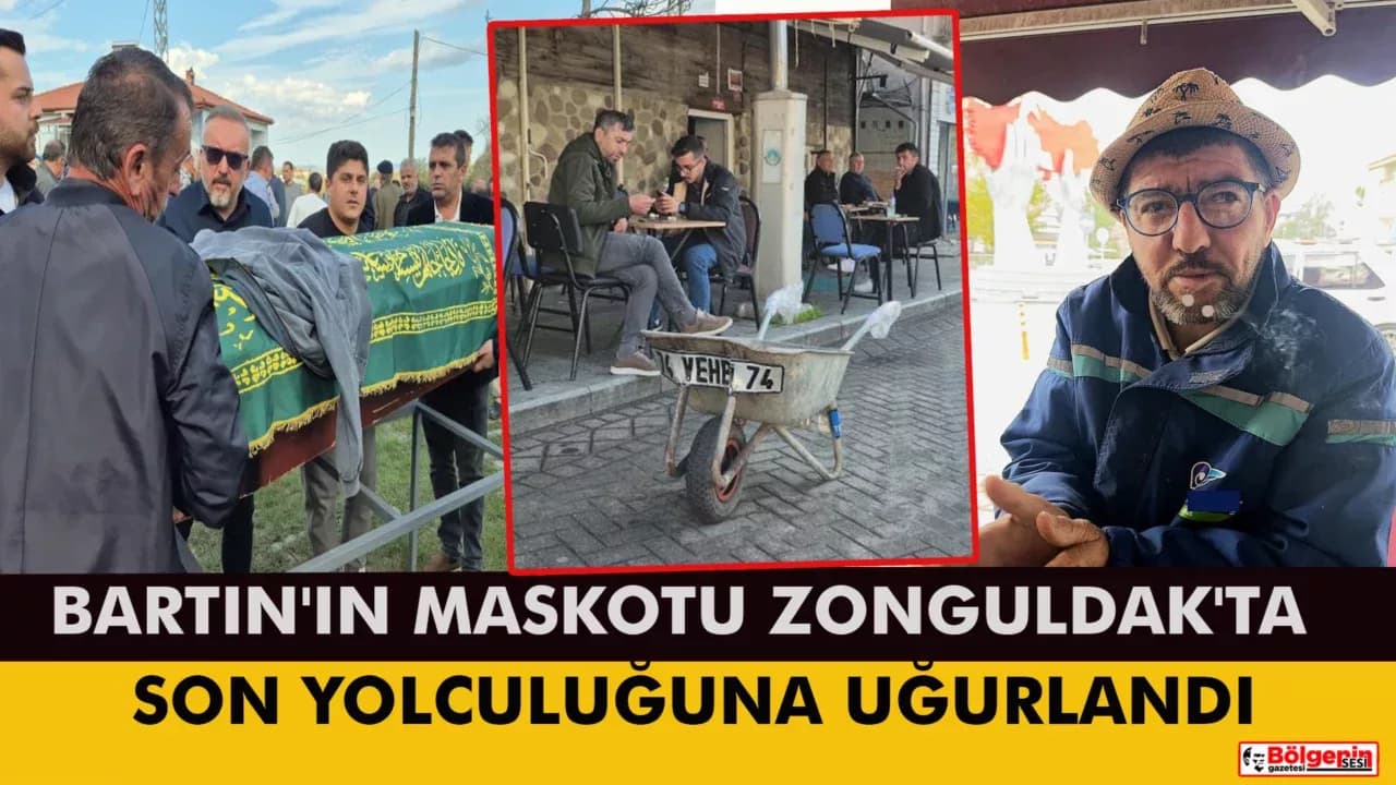 Bartın'ın Maskotu Zonguldak'ta Son Yolculuğuna Uğurlandı