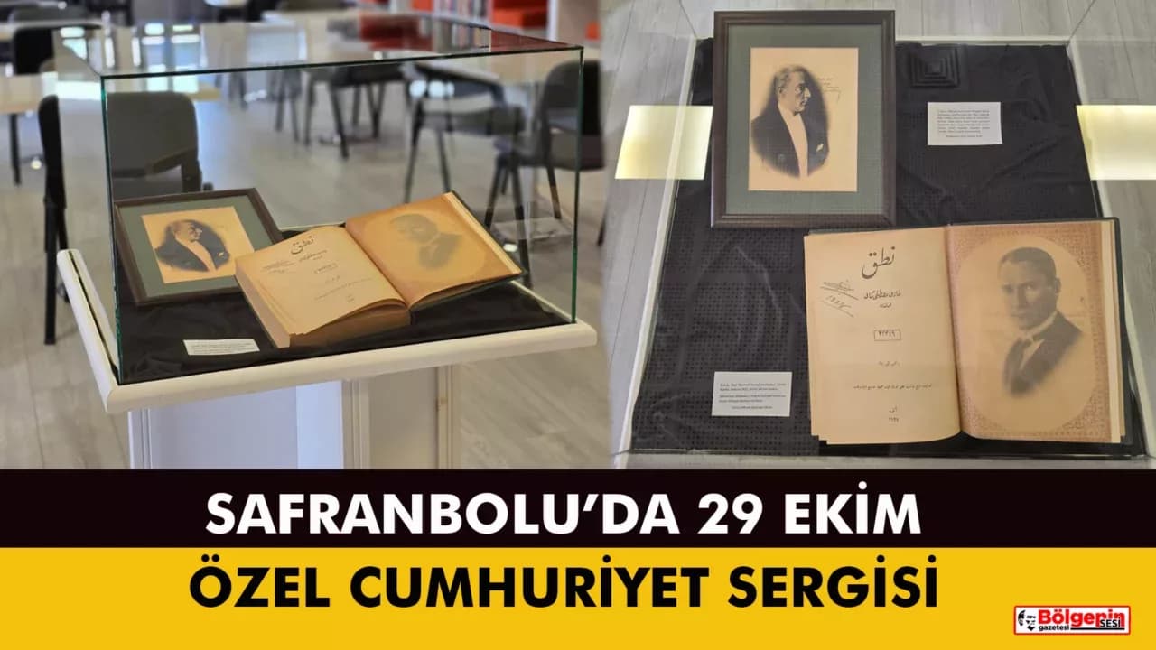 Safranbolu’da 29 Ekim Özel Cumhuriyet Sergisi Açıldı