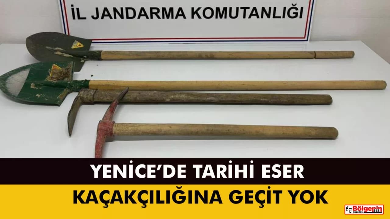 Karabük'te İzinsiz Kazı Yapan 3 Kişi Suçüstü Yakalandı