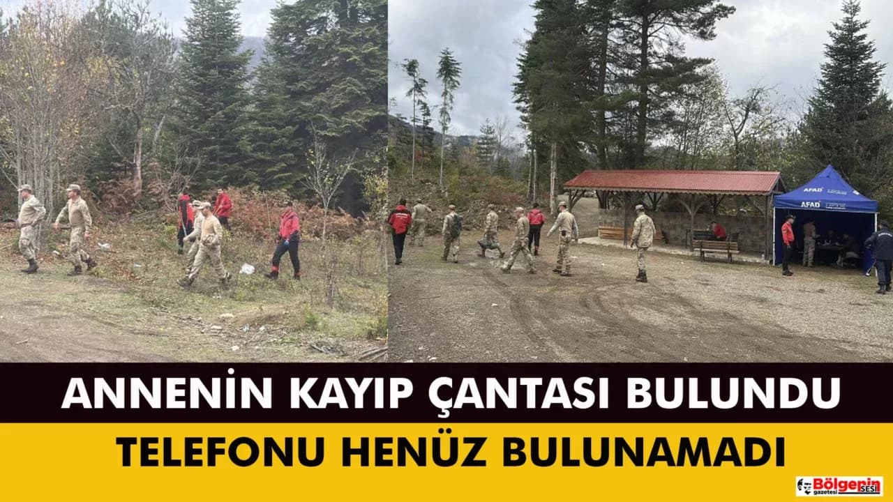 HURİYE HELVACI’NIN ÇANTASI VE AYAKKABISI BULUNDU