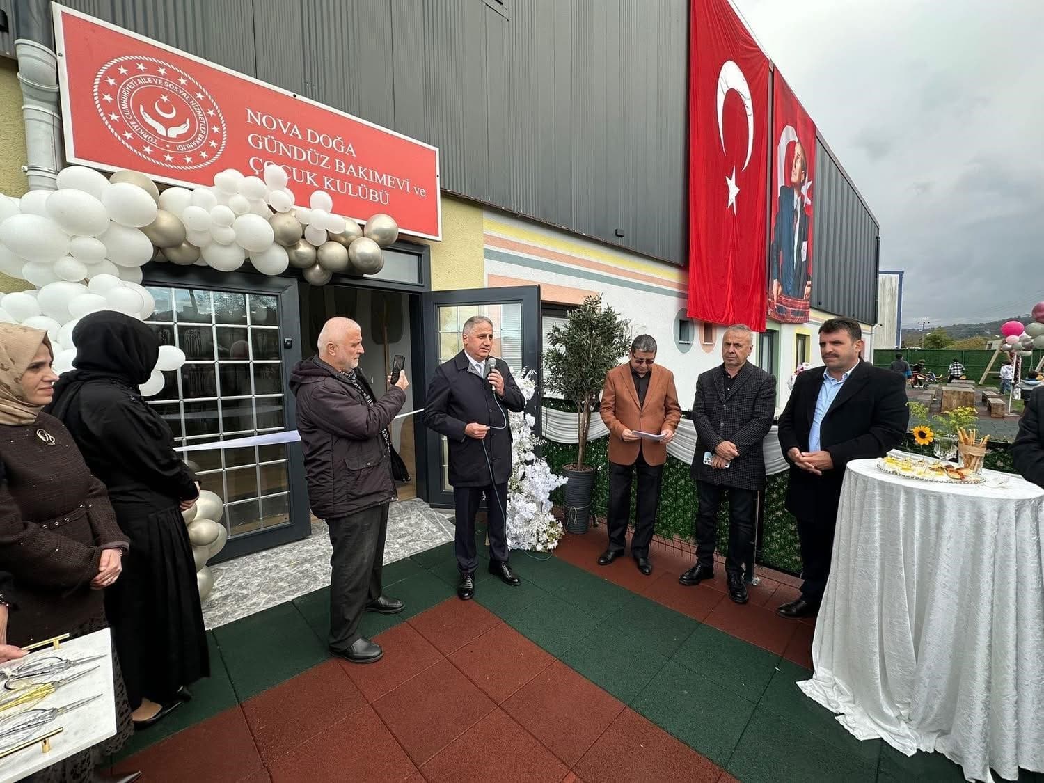 Alaplı’da gündüz bakım evi ve çocuk kulübü açıldı