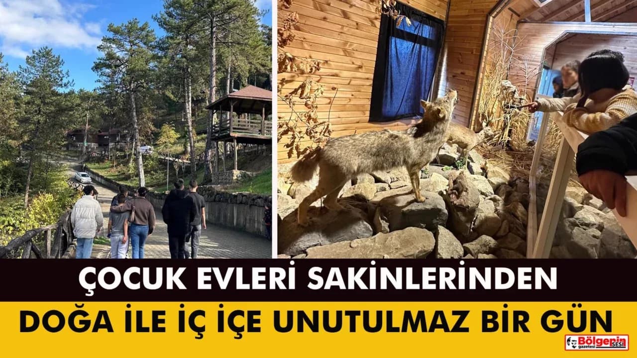 Çocuk Evleri Sakinlerinden Doğa İle İç İçe Unutulmaz Bir Gün