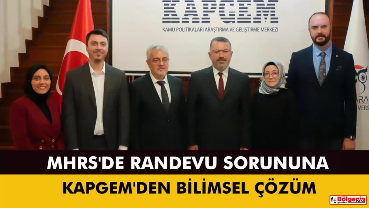 RANDEVU SORUNUNA BİLİMSEL ÇÖZÜM
