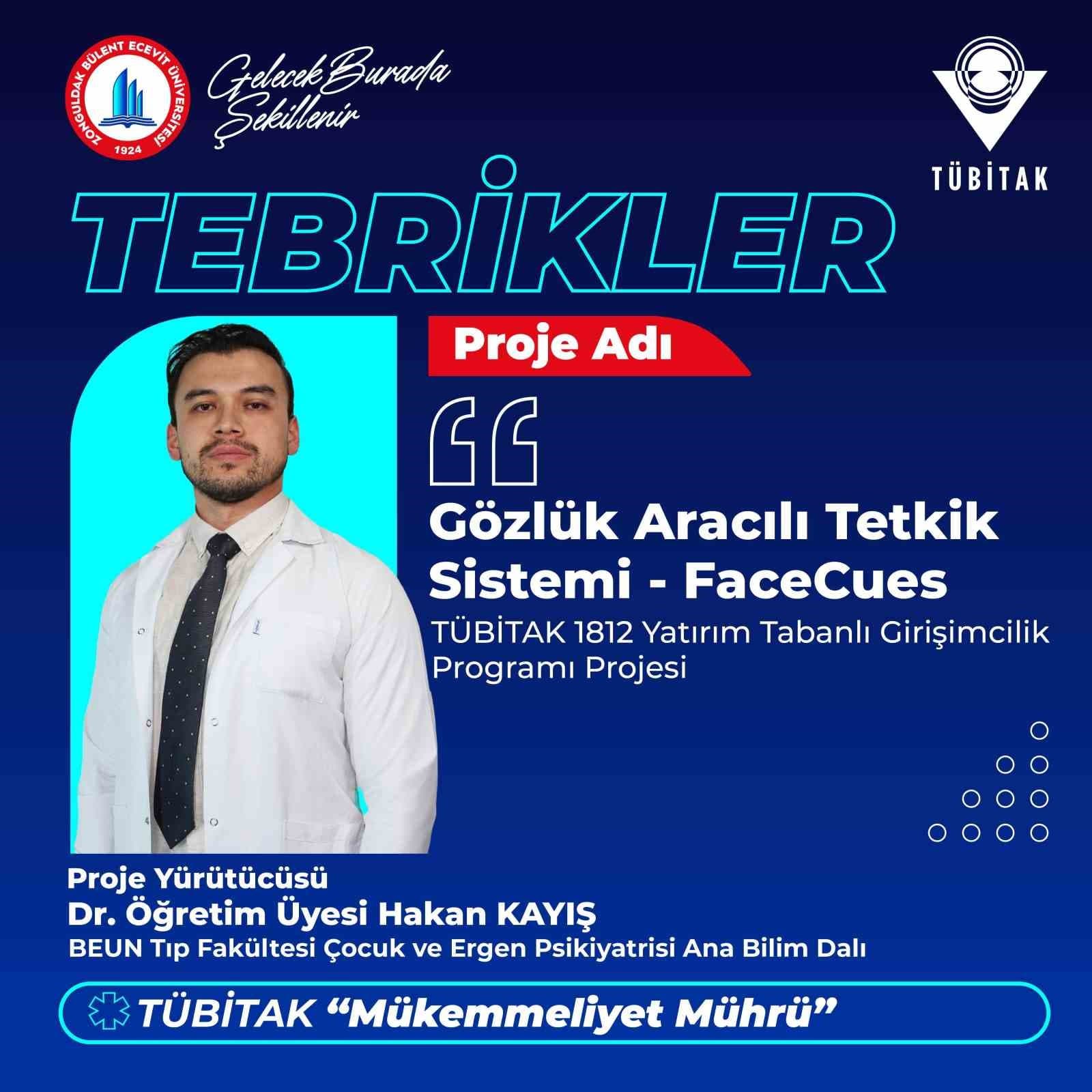 BEUN’un "FaceCues Projesi"ne mükemmeliyet mührü