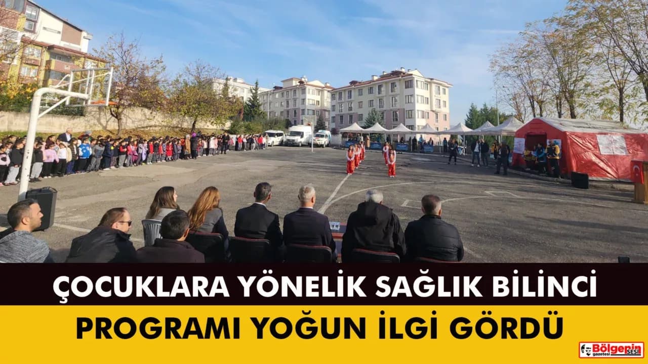 "Sağlıklı Çocuk, Sağlıklı Gelecek" Programı Devam Ediyor