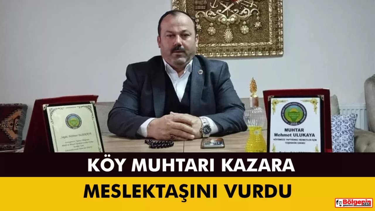 Köpek Saldırısını Önlemek İsterken Muhtar Arkadaşını Vurdu