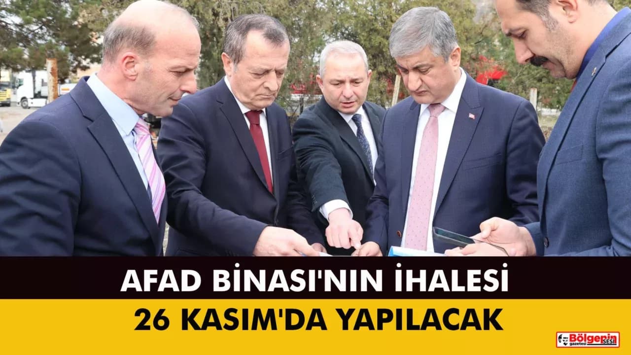 AFAD Binası'nın İhalesi 26 Kasım'da Yapılacak