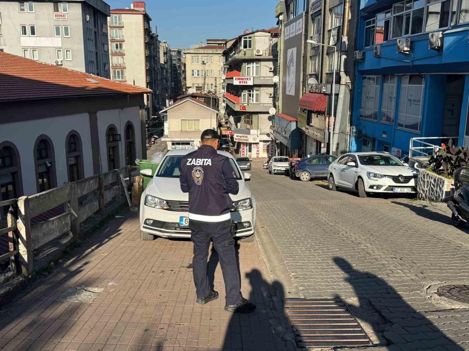 Zonguldak’ta gelişi güzel parklara cezai işlem