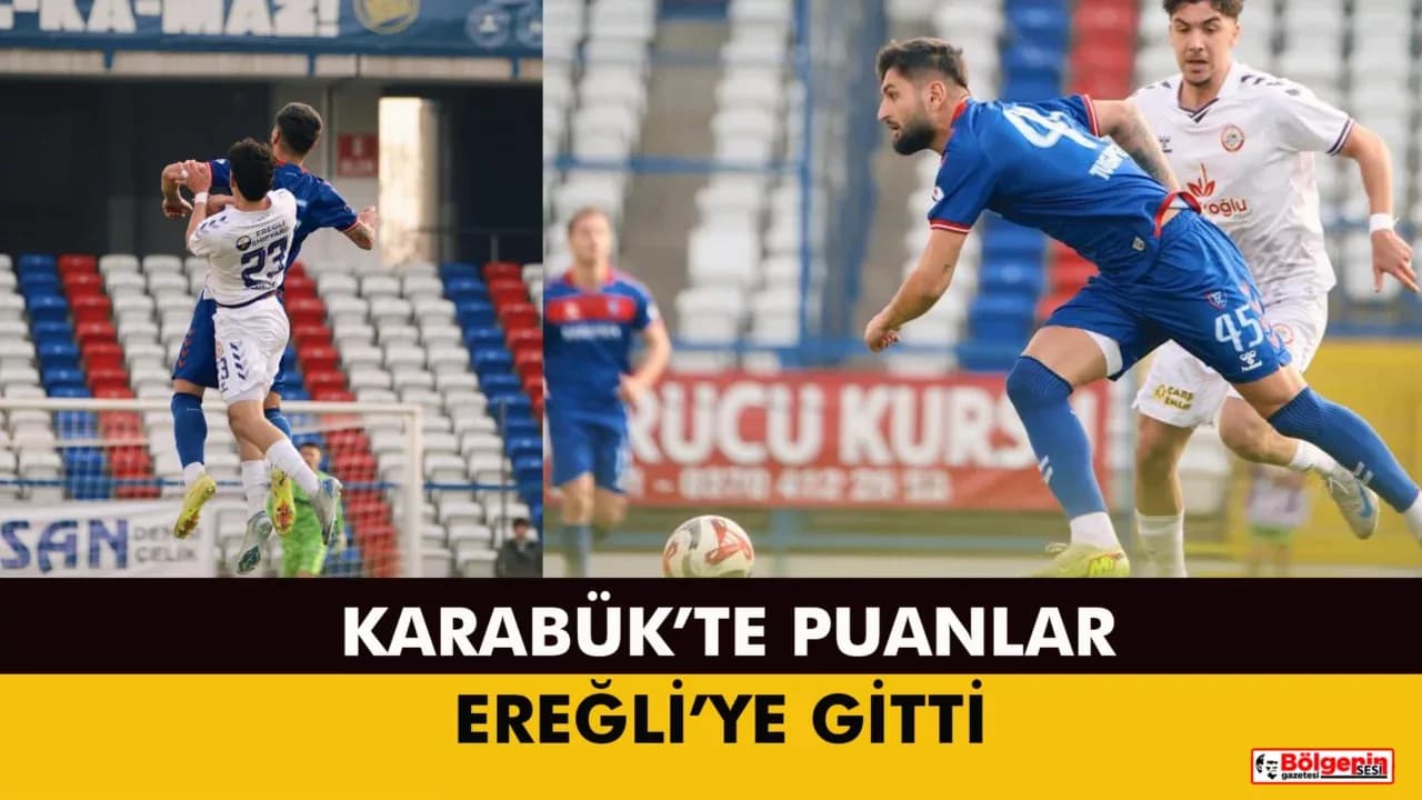 TFF 3. Lig: Karabük İdman Yurdu: 1 - Kdz. Ereğli Belediyespor: 3