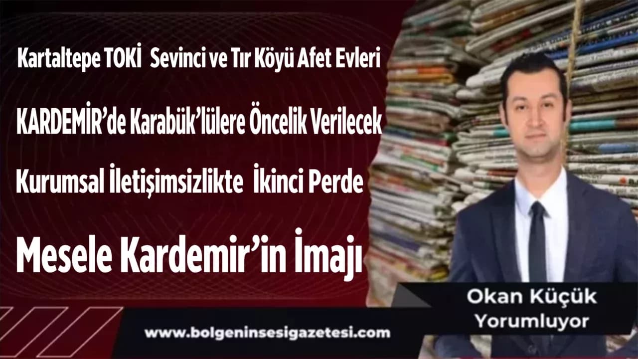 Kartaltepe TOKİ  Sevinci ve Tır Köyü Afet Evleri