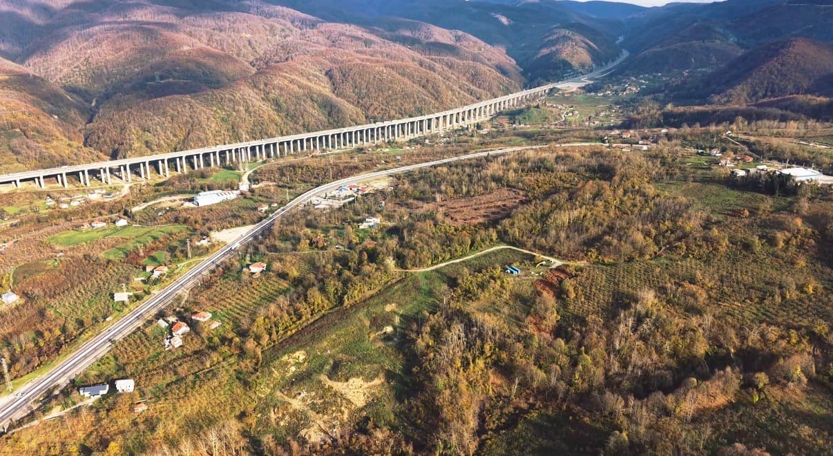 Türkiye’nin en önemli geçiş güzergahı aynı karede