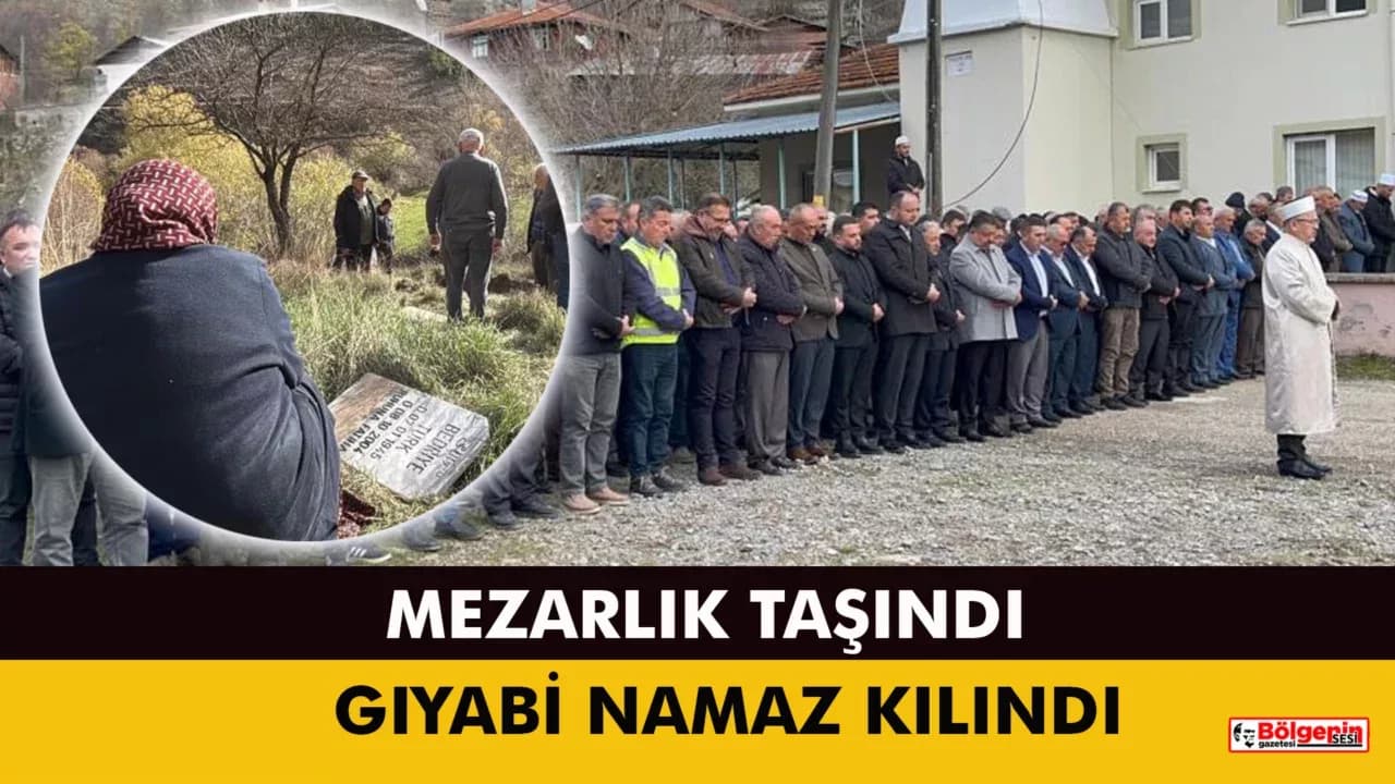 SULAR ALTINDA KALACAK MEZARLIK BOŞALTILDI