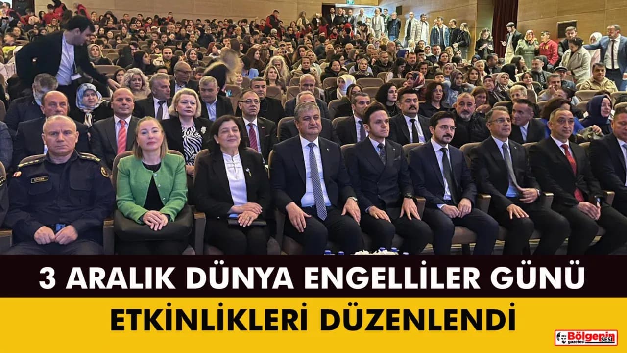 KARABÜK’TE 3 ARALIK DÜNYA ENGELLİLER GÜNÜ ETKİNLİĞİNE YOĞUN İLGİ