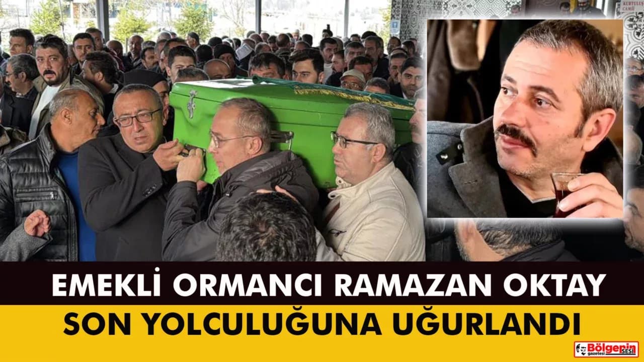 Karabük'te feci kazada hayatını kaybeden emekli ormancı toprağa verildi
